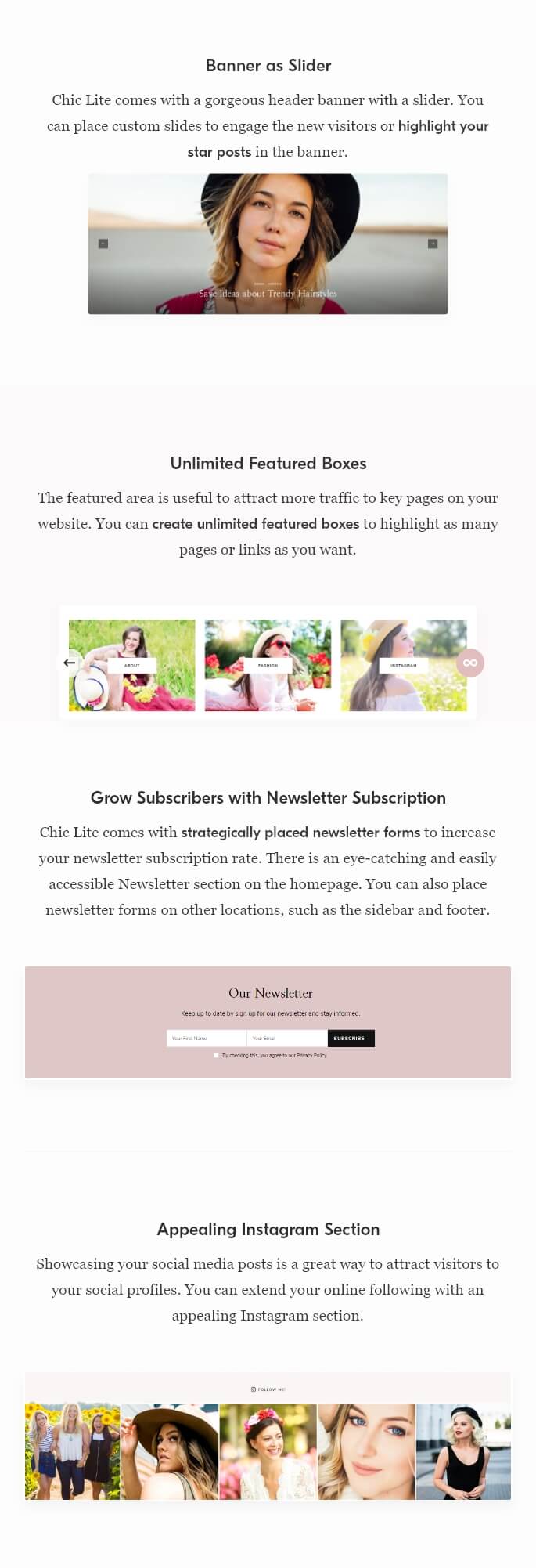 Chic Lite WordPress Theme