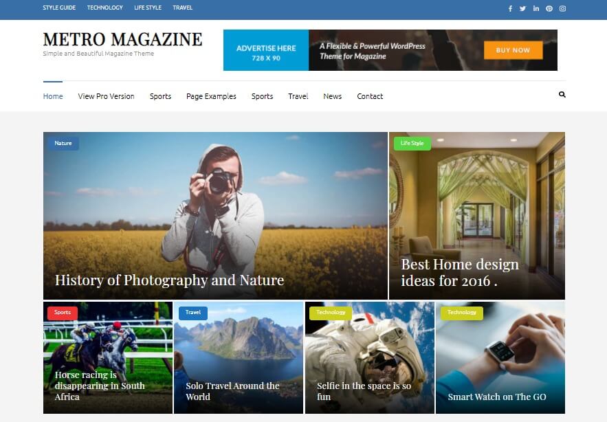 Free Responsive WordPress Themes 4