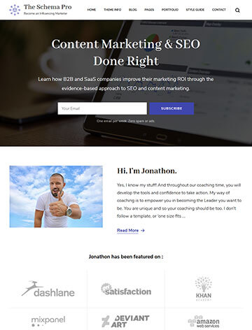 The Scheme Pro WordPress Theme