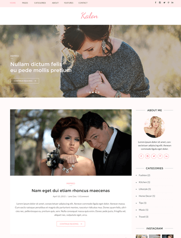 Kalon WordPress Theme