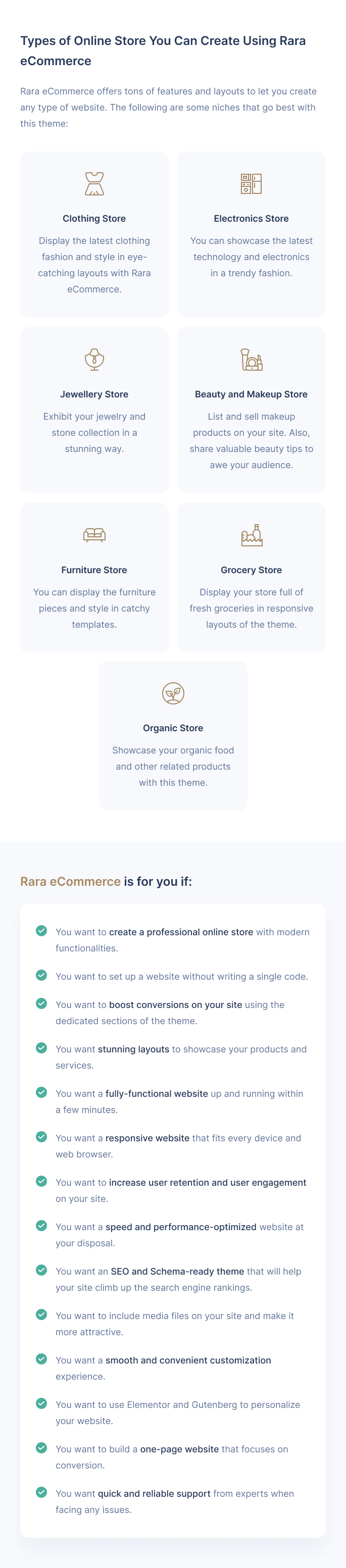 Rara eCommerce 4